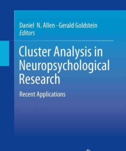 Cluster Analysis in Neuropsychological Research: Recent Applications eBook