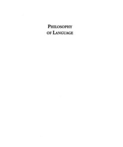 Philosophy of Language: The Central Topics eBook