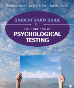 Student Study Guide for Foundations of Psychological Testing eBook