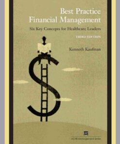 Best Practice Financial Management: Six Key Concepts for Healthcare Leaders eBook