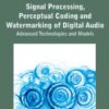 Signal Processing, Perceptual Coding and Watermarking of Digital Audio eBook