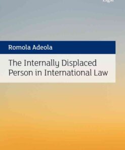 The Internally Displaced Person in International Law eBook