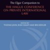 The Elgar Companion to the Hague Conference on Private International Law eBook
