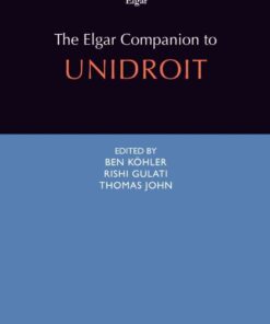 The Elgar Companion to UNIDROIT, 1st Edition eBook