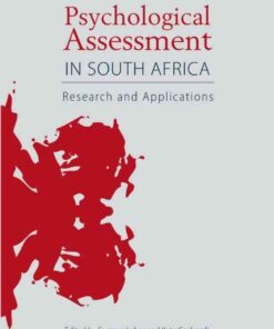 Psychological Assessment in South Africa: Research and applications eBook