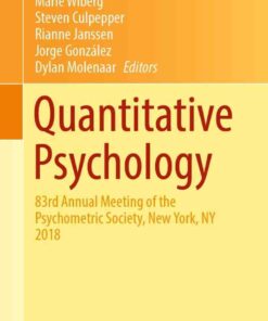 Quantitative Psychology: 83rd Annual Meeting of the Psychometric Society, New York, NY 2018 eBook