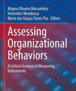 Assessing Organizational Behaviors: A Critical Analysis of Measuring Instruments eBook