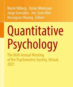 Quantitative Psychology: The 86th Annual Meeting of the Psychometric Society, Virtual, 2021 eBook