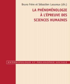 La phénoménologie à l’épreuve des sciences humaines eBook