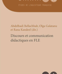 Discours et communication didactiques en FLE eBook