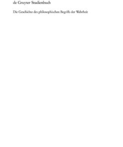 Die Geschichte des philosophischen Begriffs der Wahrheit eBook
