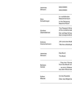 Jeremias Altmann – YOUNG PROPHECIES / MACHINES: Zwei Werkserien / Two Series of Works eBook