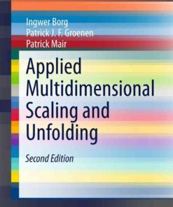 Applied Multidimensional Scaling and Unfolding eBook