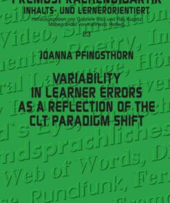 Variability in Learner Errors as a Reflection of the CLT Paradigm Shift eBook