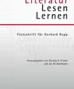 Literatur – Lesen – Lernen: Festschrift fuer Gerhard Rupp eBook