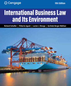International Business Law and Its Environment, 11th Edition eBook