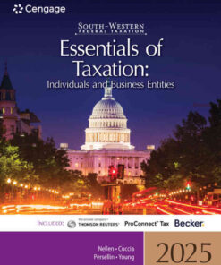 South-Western Federal Taxation 2025: Essentials of Taxation: Individuals and Business Entities, 28th Edition eBook