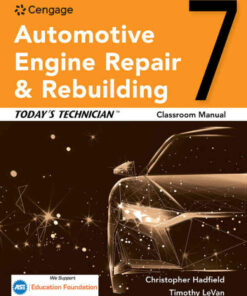 Today’s Technician: Automotive Engine Repair & Rebuilding, Classroom Manual and Shop Manual, 7th Edition eBook