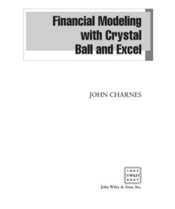 Financial Modeling with Crystal Ball and Excel eBook