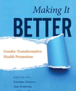 Making It Better: Gender-Transformative Health Promotion, 1st Edition eBook