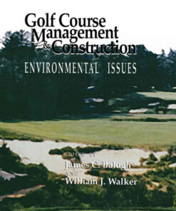 Golf Course Management & Construction: Environmental Issues, 1st Edition eBook