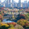 Why Cities Need Large Parks: Large Parks in Large Cities, 1st Edition eBook