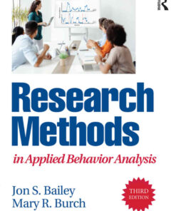 Research Methods in Applied Behavior Analysis, 3rd Edition eBook