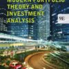 Modern Portfolio Theory and Investment Analysis eBook