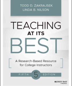 Teaching at Its Best: A Research-Based Resource for College Instructors, 5th Edition eBook