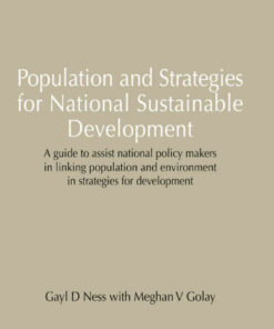 Population and Strategies for National Sustainable Development: Population and Strategies for National Sustainable Development, 1st Edition eBook