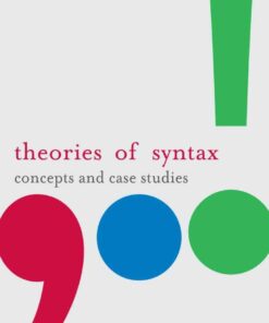 Theories of Syntax: Concepts and Case Studies eBook