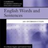 English Words and Sentences: An Introduction eBook
