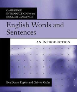English Words and Sentences: An Introduction eBook