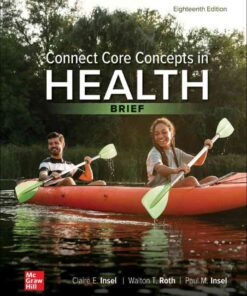 Connect Core Concepts in Health, Brief, Bound Edition, 8th Edition eBook