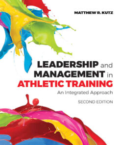 Leadership and Management in Athletic Training: An Integrated Approach, 2nd Edition eBook