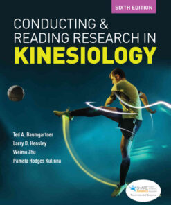 Conducting and Reading Research in Kinesiology, 6th Edition eBook