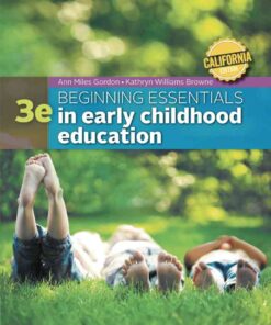 California Edition Beginning Essentials in Early Childhood Education, 3rd Edition eBook
