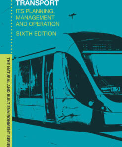 Public Transport: Its Planning, Management and Operation, 6th Edition eBook