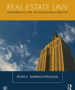 Real Estate Law: Fundamentals for The Development Process, 1st Edition eBook