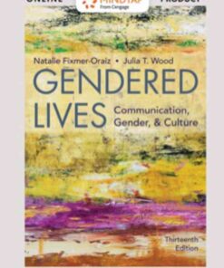 MindTap Speech for Wood/Fixmer-Oraiz's Gendered Lives, 3th Edition eBook