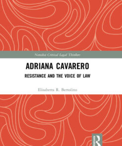 Adriana Cavarero: Resistance and the Voice of Law, 1st Edition eBook