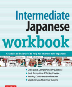 Intermediate Japanese Workbook: Practice Conversational Japanese, Grammar, Kanji & Kana eBook
