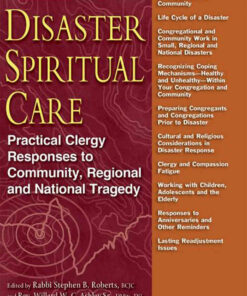 Disaster Spiritual Care: Practical Clergy Responses to Community, Regional and National Tragedy, 2nd Edition eBook