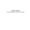 Called to Believe: A Brief Introduction to Christian Doctrine eBook