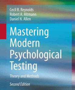 Mastering Modern Psychological Testing: Theory and Methods, 2nd Edition eBook