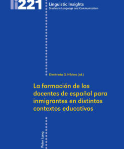 La formación de los docentes de español para inmigrantes en distintos contextos educativos, 1st Edition eBook