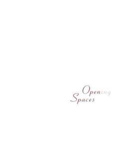 Open(ing) Spaces: Design as Landscape Architecture, 1st Edition eBook