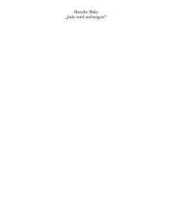 "Juda wird aufsteigen!": Untersuchungen zum ersten Kapitel des Richterbuches, eBook