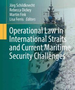 Operational Law in International Straits and Current Maritime Security Challenges eBook