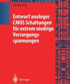 Entwurf analoger CMOS Schaltungen für extrem niedrige Versorgungsspannungen eBook
